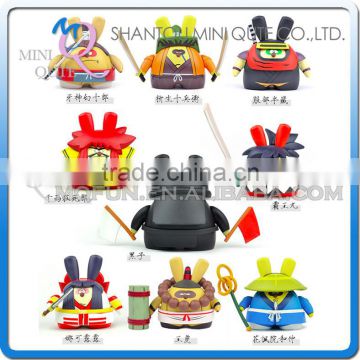 Mini Qute 9 styles Mask Bear 10cm boy gift plastic reloading Samurai Shodown action figure Game Cartoon toy car Decoration model