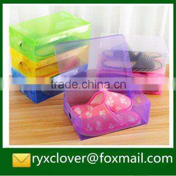 PP Production Plastic Clear Folding Shoes Packaging Box Quality Choice photo-4