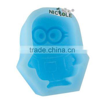 Food Grade Silicone Minions Hot Sale Ice Cream Molds photo-6
