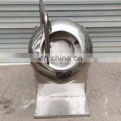 Pharmaceutical Tablet Pill Almond Peanut Candy Tablet Coating Pan Dragee Sugar Coating Machine photo-5