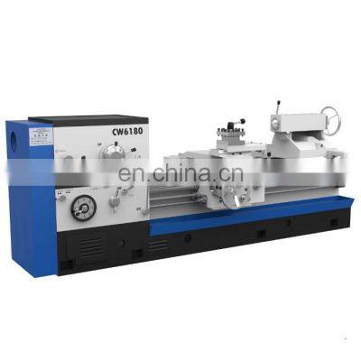 CW6180 heavy duty horizontal metal lathe machine price with CE