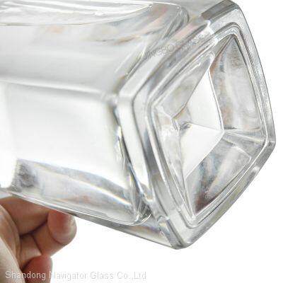 Vodka Bottle Wine Liquor Glass Bottle 500Ml Gin Bottles With Cork photo-4