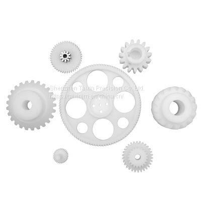 POM nylon PEEK plastic gear