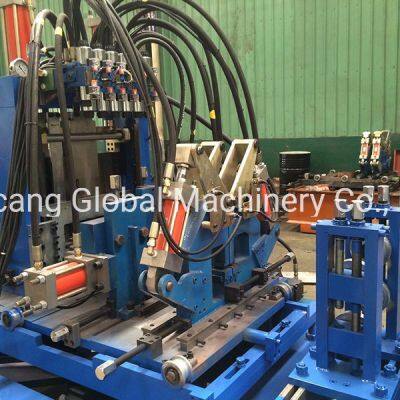 C/Z Purlin Interchangeable High Speed Cold Roll Forming Machine Lipped Channel Making Machine Sigma Beam Profile photo-3