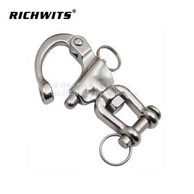 304/316 Stainless Steel Swivel Jaw Snap Shackle photo-3