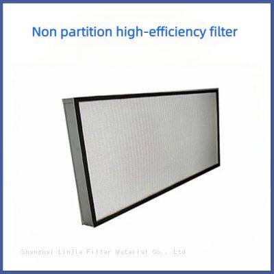 Aluminum Frame High-efficiency Filter Without Partition photo-4