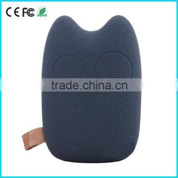 High quality Totoro cat rohs power bank charger 7800mAh