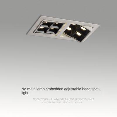 Doudan Lamp Spot Light Double Head, One Head, Three Head Doudan Lamp Opened Embedded 816 Series Ceiling Grille Tube Light