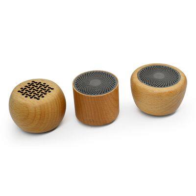 Wholesale Mini Wireless Sound That Wooden Front Custom Bluetooth Speaker