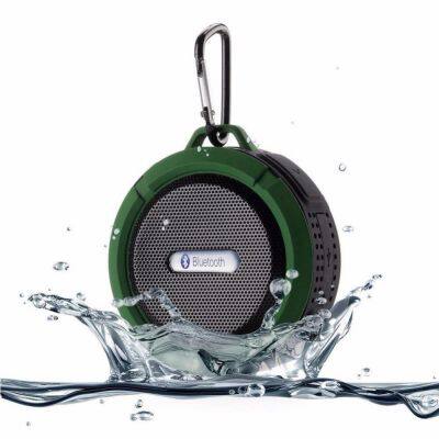 sport outdoor promotion gift keychain wireless waterproof shower speaker