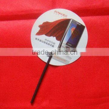 Hand fan for sale, mini plastic fan, cheap promotion PP fan