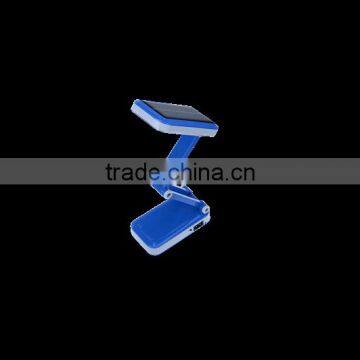 Foldable LED solar desk lamp rechargeable battery