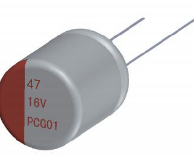 PC series conductive polymer aluminum solid capacitors Radial Type