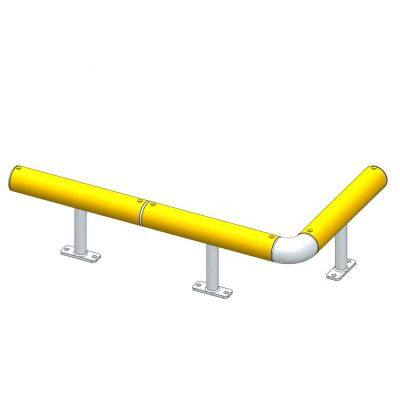 SA Traffic Barrier Building and Elevator protection Flexible Anti Collision Safety Barrier