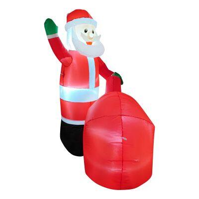 Christmas Decoration With Santa Inflatable – Perfect for Xmas Decor photo-4