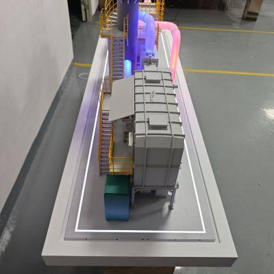 Customized Manufacturer of Sand Table Model for Exhaust Gas Treatment photo-4