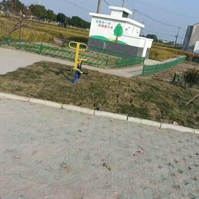 Eco-Friendly Imitation Bamboo Stainless Steel Fence for Green Belts photo-5