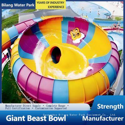Outdoor Water Park Water Slide Large-scale Fiberglass Water Slide Equipment Water Play Equipment Manufacturer Production Customization
