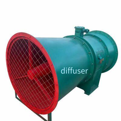 Single-stage Mine Explosion-proof Main Fan, Axial-flow Exhaust-type Main Ventilator for Mines photo-3