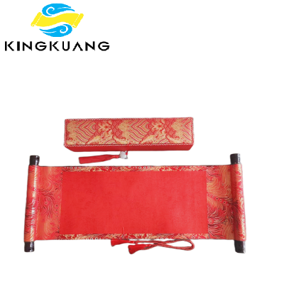 Свадебная книга из суань-бумаги. Ручной контракт на брак. Реликвия искусства. Подарочная картина. Книга для каллиграфии. Набор в бархатной коробке