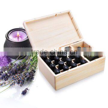 Unfinished Storage Use Wood Packaging Essential Oil Box Small Wooden Boxes Wholesale Supplier's Choice