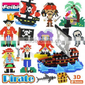 safe material perler beads 10000pcs 3D diy ironing beads toys for kids