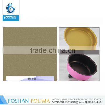 Foshan Polima High Standard Hardness Good Abrasive Resistance Double-layer Non-stick Waterproof Coating for Cookware photo-4