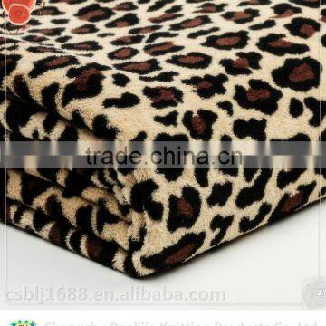 Microfiber Sexy Leopard printed Summer Blanket