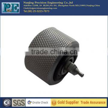 High quality custom knurling rubber assemble parts