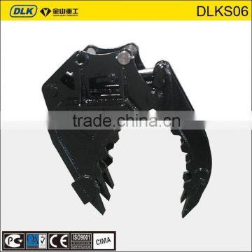Fixed hydraulic grab bucket for 2-3 tons of excavator
