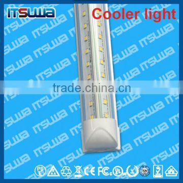 v shape 1198mm T8 LED tube, energy star A plus, High PF>0.95, walking cooler light