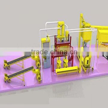 CE certificate wood sawdust pellet making production line with best price