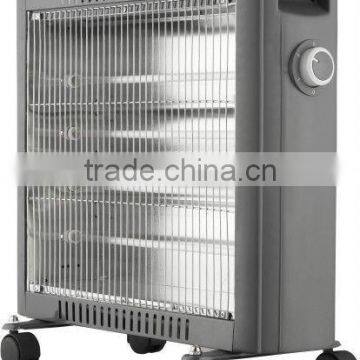 Castors quartz heater