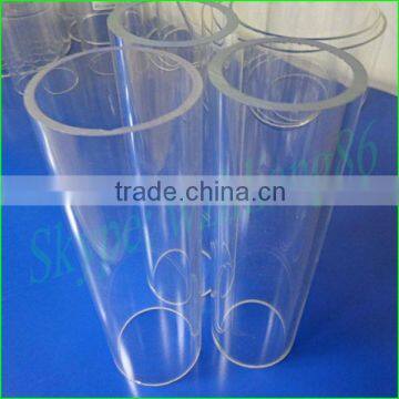 High Purity Transparent Quartz Tube with Square or Rectangular Shape