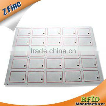 13.56MHZ Contactless Smart RFID Card Production Inlay