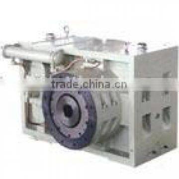 Conical twin-screw extruder gearbox