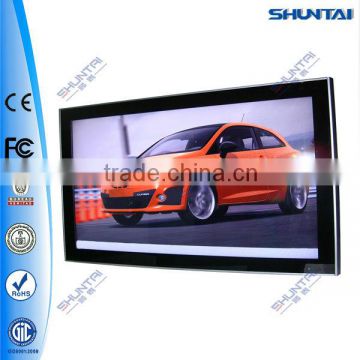 26" indoor led display screen touch all in one pc remote network media box supermarket lcd advertising screen