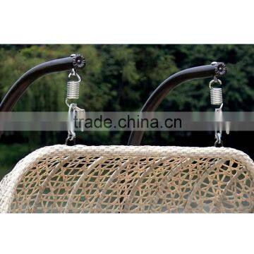 Luxury Outdoor Furniture Double Seat Hanging Indoor Swing Rattan Egg Chair Living Room Swing Chair Quality Choice photo-5