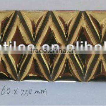 CERAMIC GOLDEN BORDERS DECORATED WALL TILES