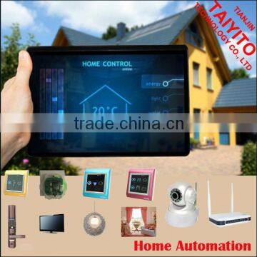 China manufactory advanced full functional smart home automation product TYT android ios conrolled zigbee smart home automation