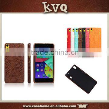 for Lenovo a5000 leather skin back cover case with crocodile patterns