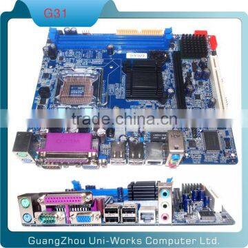 Micro-ATX INTEL socket 775 G31 dual core ddr2 motherboard