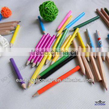 3.5Inches Mini Basswood Material Drawing Wooden Color Pencil Set for Kids