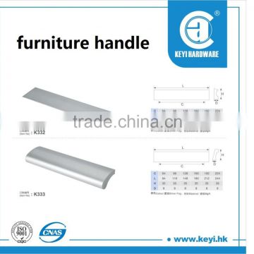 Hot sale MgAl flat drawer handle, furniture handle                        
                                                Quality Choice