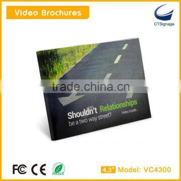 Video Brochure for Business Promotion With 4.3 Inch Screen photo-2