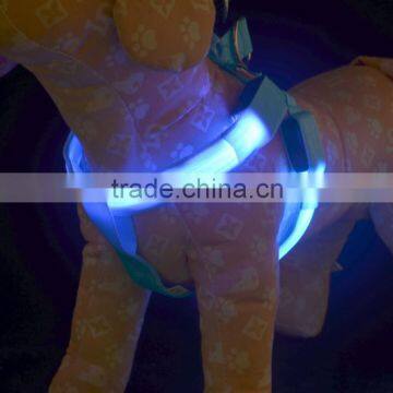 LED Light Flashing Pet Dog Safety Chest Strap Harness Vest