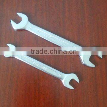 10x12 Chrome plated double open end spanner,Wrench,hand tools