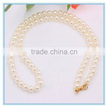 Noble Wholesale Fashion Latest Bridal Costume Chain Jewellry Pearl Necklace Designs Jewelry