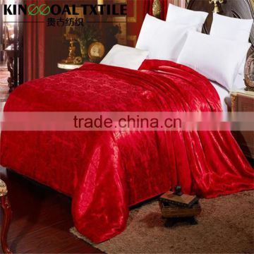 High Quality 100% Handmade Silk Duvet with quilting for wedding red