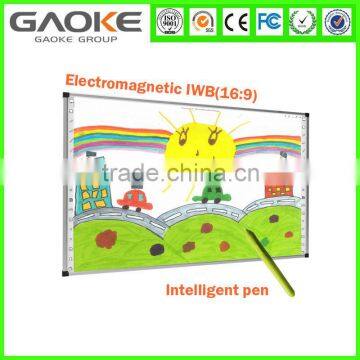 usb magnetic glass whiteboard iq board interactive smart non-glare magnetic glass 2 user writing board